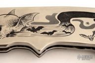 Imp - Engraved Flipper Linerlock