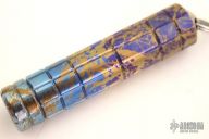 Killer AAA - Custom Ti Keychain Light (Remund Splash Anodized)