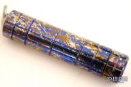 Killer AAA - Custom Ti Keychain Light (Remund Splash Anodized)