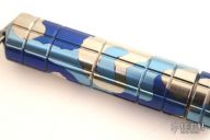 Killer AAA - Custom Ti Keychain Light (Valtakis Splash Anodized)