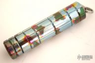 Killer AAA - Custom Ti Keychain Light (Atwood Splash Anodized)