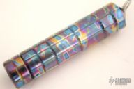 Killer AAA - Custom Ti Keychain Light (Atwood Splash Anodized)