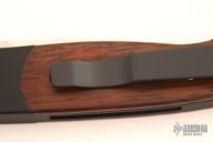 Brend Auto #2 1206-C - Black Handle w/ Cocobolo / Satin Plain Edge