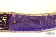 Damasteel & Lavender Stone Folder