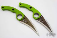 Playmates Tactical Hawkbill Karambit - Right and Left Handed Set