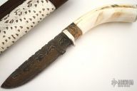 Damascus & Warthog Tusk Hunter