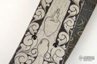 Engraved Damascus MFK