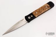 941 Godfather - Engraved Handle w/ Black Ash Burl