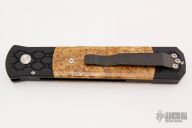 941 Godfather - Engraved Handle w/ Black Ash Burl