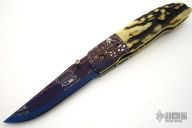 Damascus & Stag Folder