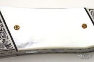 Engraved Pearl Linerlock