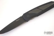 Harkins ATAC D/A 814 - Black Handle w/ Carbon Fiber / Black Blade