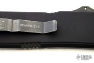 110-2C Scarab D/E - Two-Tone Serrated / Clear Top