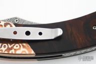 Damascus & Ironwood Folder