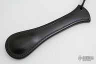 9" Black Leather Sap