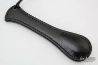 9" Black Leather Sap