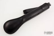 9" Black Leather Sap