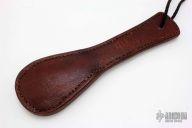 9" Brown Leather Sap