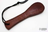 9" Brown Leather Sap