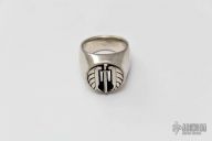 .925 Strider Signet Ring - Size 12
