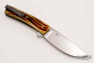 "FR" Linerlock Flipper - Jigged Bone