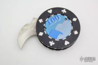 "One Hundred" Poker Chip Knife