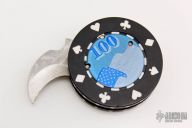 "One Hundred" Poker Chip Knife