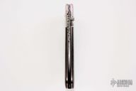 Abalone and Damascus Linerlock