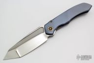 ANAX Tanto - Mirror Polished Blue/Bronze Frame