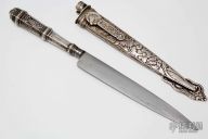 Antique Silver Boot Knife