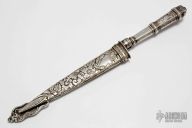 Antique Silver Boot Knife