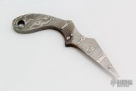 Baby UUK Neck Knife - Damascus