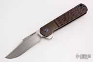 Barlow Flipper - Jigged Titanium with MokuTi Clip