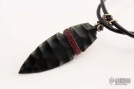 Bear Skull and Blade Necklace