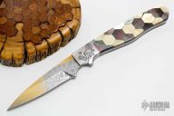 Bee Hive Damascus and Pearl