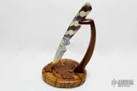 Bee Hive Damascus and Pearl