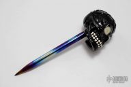 Black Skull Spike - GITD Eyes