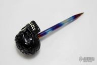 Black Skull Spike - GITD Eyes