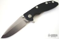 XM-18 Framelock Flipper - 3" (Tumble Finish / Black)