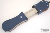 2 Step Necker - Blue Carbon Fiber