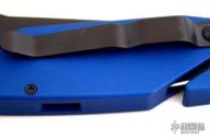 MSE-SC - Blue EMS - Black Tactical Plain Edge