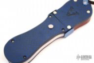 2 Step Necker - Blue Carbon Fiber