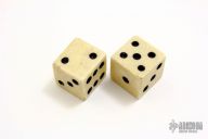 Bone Dice (Pair)