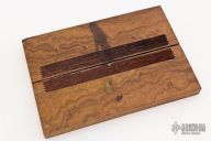 Bookmatched Ironwood Scale Blocks