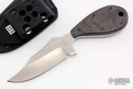 Bowie Push Dagger - Carbon Fiber