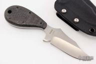 Bowie Push Dagger - Carbon Fiber