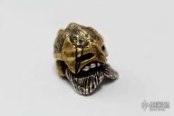 Brass and Sterling Silver Bead