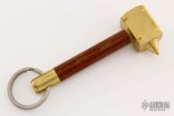 Brass Hammer Keychain