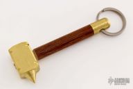 Brass Hammer Keychain