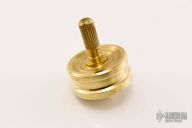 Brass Spinning Top with Carbide Ball